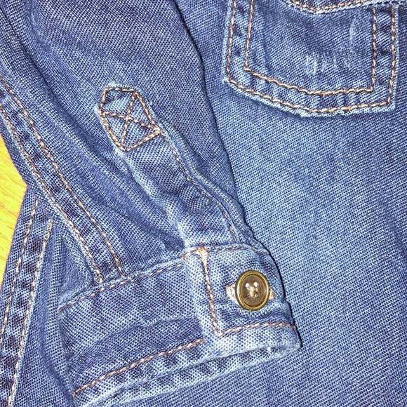 7 for all mankind denim jumpsuit - Picture 4 of 5